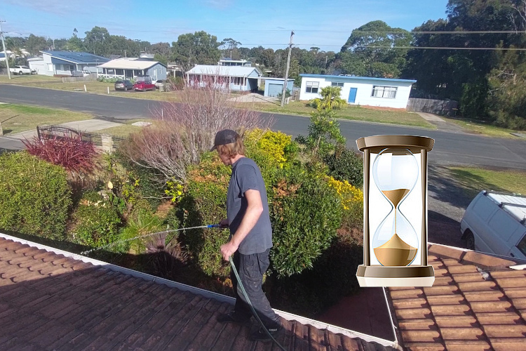 
Rinsing for durability: batemansbay`s gutter cleaner`s approach.