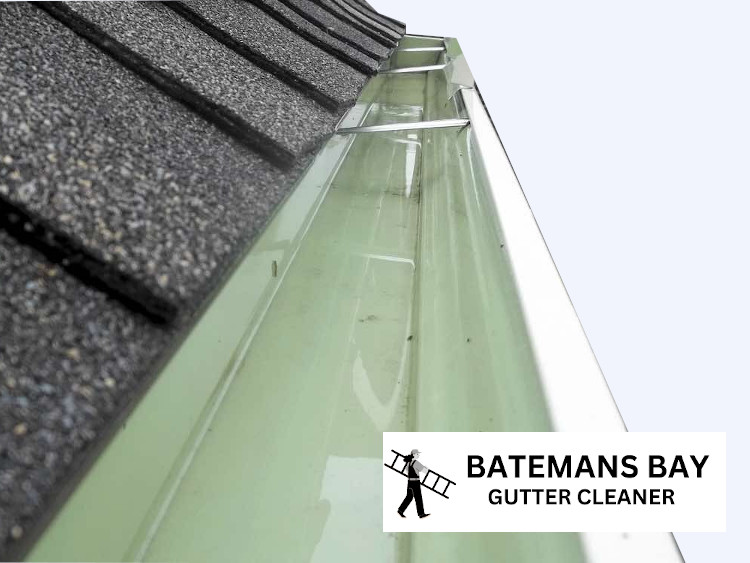 
Thorough cleaning ensures a clear Batemans Bay gutter, as seen in the photo